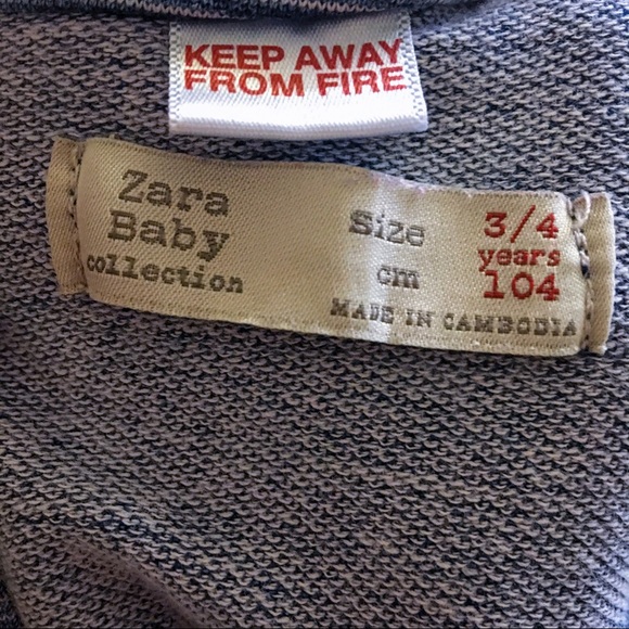 Zara Baby Denim Dress - Picture 3 of 3